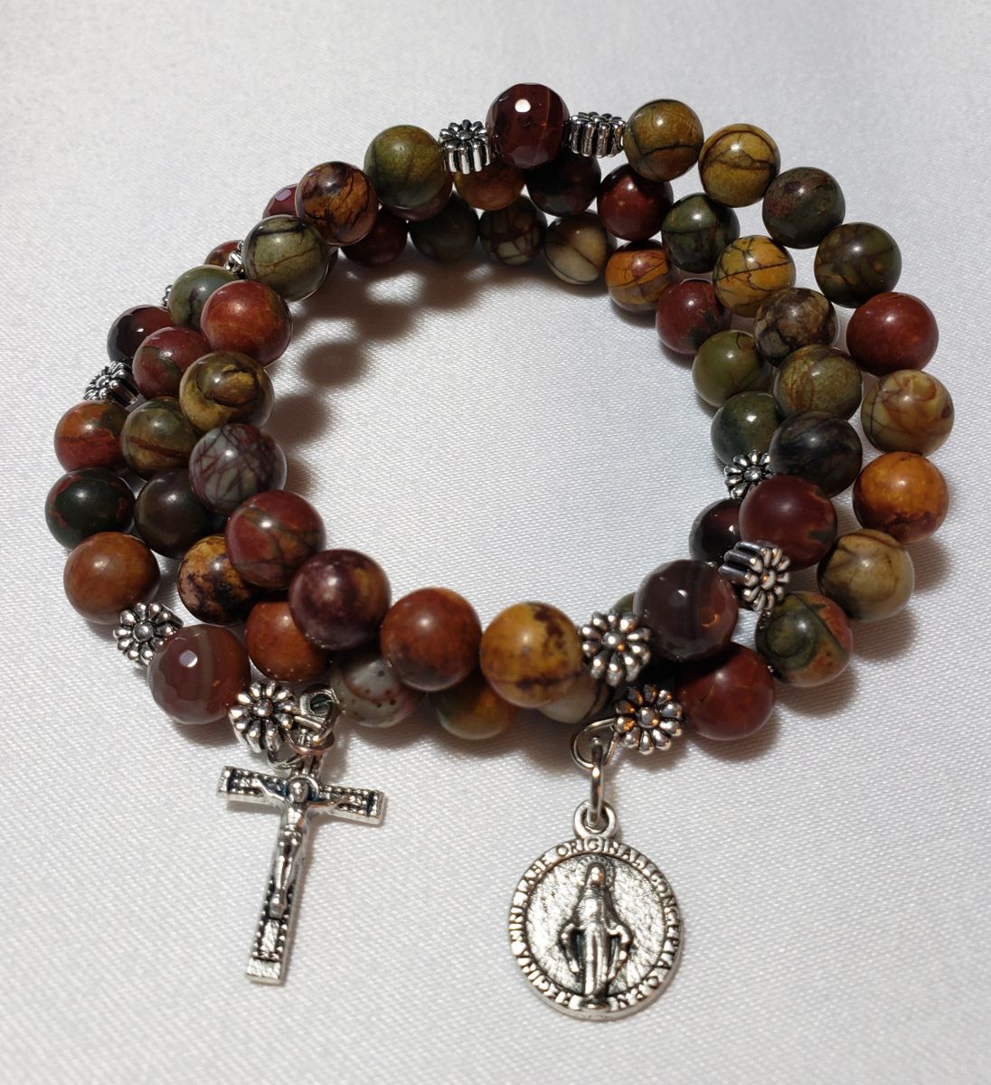 5Decade Rosary Wrap Bracelets